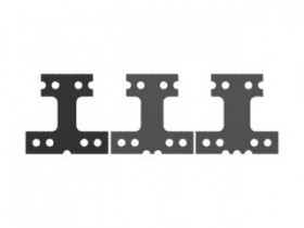 0.8mm FRP H Plate For Mini-Z MM / LM Chassis - MZII-001/FG