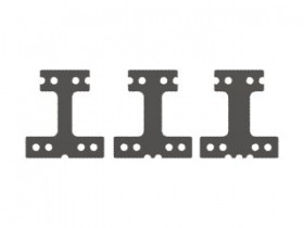 0.8mm FRP H Plate For Mini Z RM Chassis - RMII-001/FG