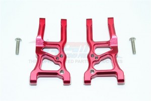 GPM GT055 ALUMINUM FRONT SUSPENSION ARMS TRAXXAS 1/10 4WD FORD GT4-TEC 2.0 / 4-TEC 3.0 93054-4 - Red - GT055-R
