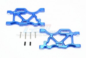 GPM MAS056 ALUMINUM REAR LOWER ARMS 1/10 4WD ELECTRIC SENTON 6S BLX SUPER-DUTY SHORT COURSE - Blue - MAS056-B