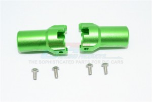 GPM VEN022 ALUMINUM REAR AXLE ADAPTER 1/10 HPI ELECTRIC 4WD RTR VENTURE TOYOTA FJ CRUISER - Green - VEN022-G