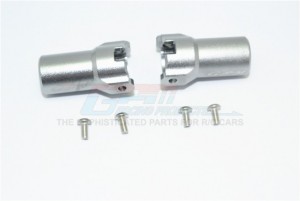 GPM VEN022 ALUMINUM REAR AXLE ADAPTER 1/10 HPI ELECTRIC 4WD RTR VENTURE TOYOTA FJ CRUISER - Gun silver - VEN022-GS