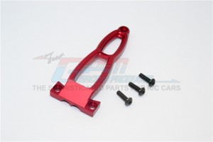 GPM LB008 ALLOY FRONT BULKHEAD PLATE  TAMIYA LUNCH BOX - Red - LB008-R