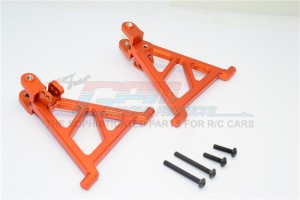 GPM LB055 ALUMINIUM FRONT LOWER ARM  TAMIYA LUNCH BOX - Orange - LB055-OR