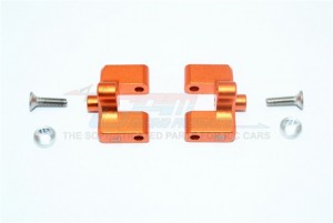 ALUMINUM REAR WING MOUNT 1/8 4WD E6 III HX MONSTER TRUCK EP #505005 - Orange - E6031-OR