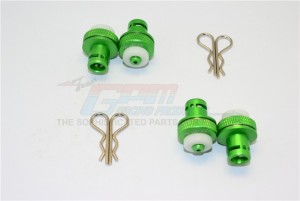 ALUMINIUM FRONT & REAR MAGNETIC BODY MOUNT 1/8 4WD E6 III HX MONSTER TRUCK EP #505005 - E6201FR-G