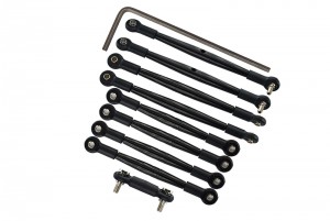 GPM ERV160 ALLOY COMPLETED TIE ROD TRAXXAS 1/16 MINI E-REVO - ERV160-BK-BEBK