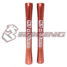 3RACING  CRA-151 Aluminium M7 x 55mm Linkage For Crawler EX - CRA-151