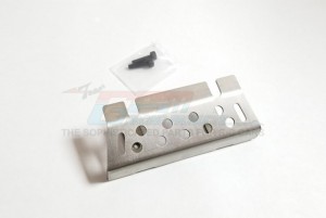 TRX4 STAINLESS STEEL FRONT/REAR CHASSIS PROTECTION PLATE 1/10 ELECTRIC 4WD TRX4 DEFENDER TRAIL CRAWLER - TRX4ZSP17-OC