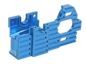 3RACING DB01-09/LB Aluminium Motor Mount For 1/10 RC TAMIYA DB-01 Buggy - DB01-09/LB