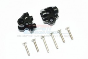 GPM SB008 ALUMINUM REAR UPPER AXLE MOUNT SET FOR REAR SUSPENSION LINKS TEAM LOSI 1/6 SUPER BAJA REY 4X4 - SB008-BK