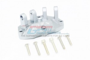 GPM SB013B ALUMINUM MOUNT FOR UPPER GEARBOX REAR UPPER SUSPENSION LINKS TEAM LOSI 1/6 SUPER BAJA REY 4X4 - Silver - SB013B-S