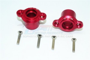 GPM SB022 ALUMINUM REAR AXLE ADAPTERS TEAM LOSI 1/6 SUPER BAJA REY 4X4 - SB022-R