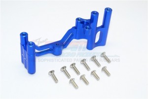 GPM SB024 ALUMINUM SERVO MOUNT TEAM LOSI 1/6 SUPER BAJA REY 4X4 - Blue - SB024-B
