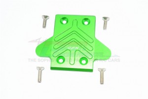 ALUMINUM FRONT CHASSIS PROTECTION PLATE  1/10 4WD ELECTRIC SENTON 6S BLX SUPER-DUTY SHORT COURSE - Green - MAK331F-G