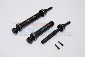 GPM SERV245CV STEEL #45 FRONT/REAR CVD DRIVE SHAFT TRAXXAS 1/16 MINI E-REVO - SERV245CV-BK