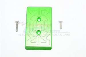 GPM MAN331F ALUMINUM FRONT CHASSIS PROTECTION PLATE 1/8 NERO 6S BLX AR106011/AR106009 - MAN331F-G