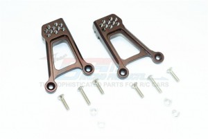 GPM VEN028 ALUMINUM ADJUSTABLE FRONT DAMPER MOUNT 1/10 HPI ELECTRIC 4WD RTR VENTURE TOYOTA FJ CRUISER - Brown - VEN028-BR