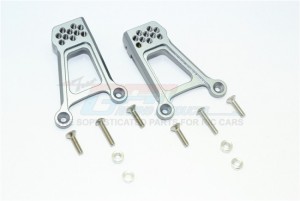 GPM VEN028 ALUMINUM ADJUSTABLE FRONT DAMPER MOUNT 1/10 HPI ELECTRIC 4WD RTR VENTURE TOYOTA FJ CRUISER - Gun silver - VEN028-GS