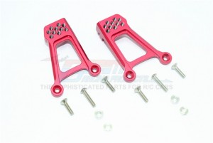 GPM VEN028 ALUMINUM ADJUSTABLE FRONT DAMPER MOUNT 1/10 HPI ELECTRIC 4WD RTR VENTURE TOYOTA FJ CRUISER - Red - VEN028-R