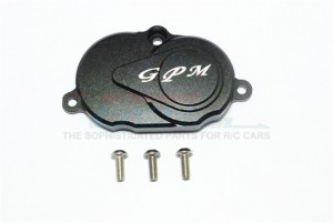 ALUMINUM REAR GEARBOX COVER 1/8 T3-01 DANCING RIDER-57405 - T3013A-BK
