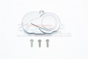 ALUMINUM REAR GEARBOX COVER 1/8 T3-01 DANCING RIDER-57405 - Silver - T3013A-S