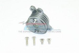 GPM T3018 ALUMINUM MOTOR MOUNT WITH HEAT SINK FINS 1/8 T3-01 DANCING RIDER 57405 - Gun silver - T3018-GS