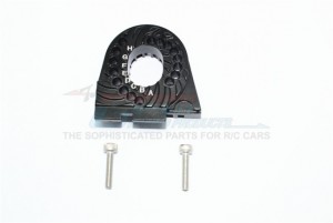 GPM TRX4018L ALUMINUM DOUBLE SIDED MOTOR MOUNT PLATE WITH HEAT SINK 1/10 ELECTRIC 4WD TRX4 DEFENDER TRAIL CRAWLER - Black - TRX4018L-BK