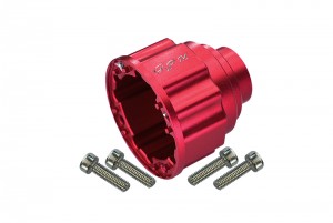 GPM UDR011 ALUMINUM FRONT / CENTER DIFF CASE 8581 TRAXXAS 1/7 UNLIMITED DESERT RACER PRO-SCALE CAR 4X4 85076-4 - Red - UDR011-R