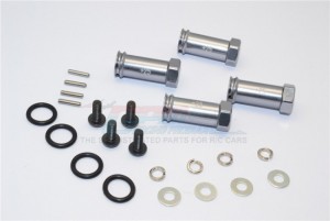 ALLOY HEX ADAPTOR(+25MM) TRAXXAS SLASH 4X4 & LOW-CG 68086-2 - SLA010/+25MM-GS