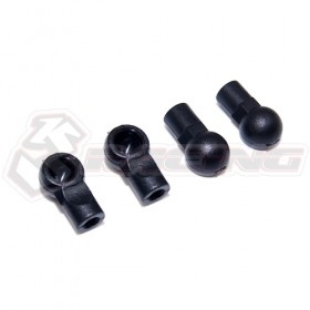 3RACING SAK-MG18A Damper Ball end For 1/10 RC M-Chassis SAKURA Mini MG - SAK-MG18A