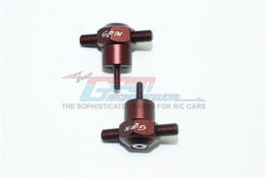 GPM UDR005 ALUMINUM SPARE TIRE LOCKING 1/7 UNLIMITED DESERT RACER PRO-SCALE 4X4 85076 - Brown - UDR005-BR