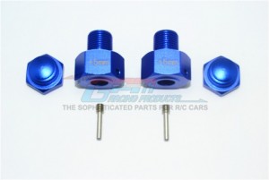 GPM SB010/+5MM ALUMINUM HEX ADAPTER (+2MM) 1/6 4WD SUPER BAJA REY 4X4 PERFORMANCE DESERT - SB010/+5MM-B
