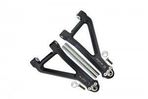 GPM UDR054 ALLOY FRONT UPPER SUSPENSION ARM 8531 TRAXXAS 1/7 UNLIMITED DESERT RACER PRO-SCALE 4X4-85076-4 - UDR054-BK