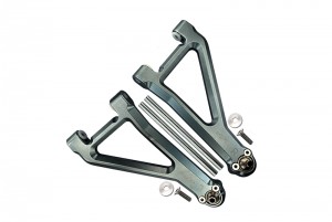 GPM UDR054 ALLOY FRONT UPPER SUSPENSION ARM 8531 TRAXXAS 1/7 UNLIMITED DESERT RACER PRO-SCALE 4X4-85076-4 - Gun silver - UDR054-GS