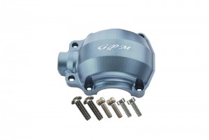 GPM UDR012A ALUMINUM FRONT GEAR BOX COVER 8580 TRAXXAS 1/7 UNLIMITED DESERT RACER 85076-4 - Gun silver - UDR012A-GS