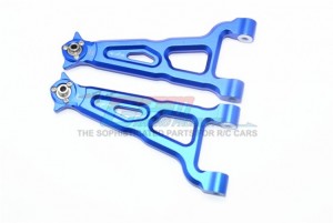 GPM SB054 ALUMINUM FRONT UPPER SUSPENSION ARM  1/10 4WD ROCK REY BRUCHLESS ROCK RACER-LOS03009T1/T2 - SB054-B