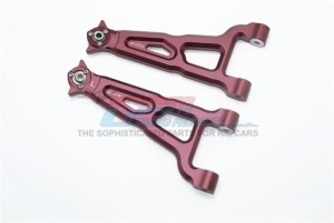 GPM SB054 ALUMINUM FRONT UPPER SUSPENSION ARM  1/10 4WD ROCK REY BRUCHLESS ROCK RACER-LOS03009T1/T2 - Brown - SB054-BR