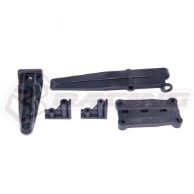 3RACING FGX-104/V2 Plastic Parts Part D For 3racing Sakura FGX F-1 Car - FGX-104/V2