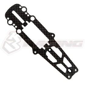 3RACING SAK-MG31 Graphite Upper Deck For 3RACING KIT-MINI MG - SAK-MG31