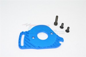 ALUMINIUM MOTOR HEATSINK MOUNT  TRAXXAS SLASH 4X4 & LOW-CG 68086-2 - Blue - SLA018LCG-B