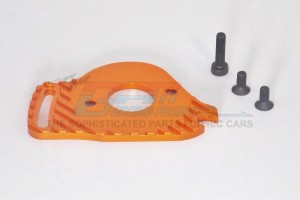 ALUMINIUM MOTOR HEATSINK MOUNT  TRAXXAS SLASH 4X4 & LOW-CG 68086-2 - Orange - SLA018LCG-OR