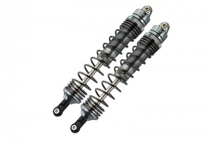 GPM UDR139R ALUMINUM REAR SPRING DAMPERS (139MM) 1/7 UNLIMITED DESERT RACER PRO-SCALE 4X4-85076-4 - Gun silver - UDR139R-GS-BEBK