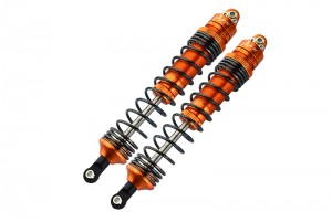 GPM UDR139R ALUMINUM REAR SPRING DAMPERS (139MM) 1/7 UNLIMITED DESERT RACER PRO-SCALE 4X4-85076-4 - Orange - UDR139R-OR-BEBK