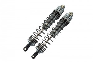 GPM UDR135F ALUMINUM FRONT SPRING DAMPERS (135MM) 1/7 UNLIMITED DESERT RACER PRO-SCALE 4X4-85076-4 - Gun silver - UDR135F-GS-BEBK