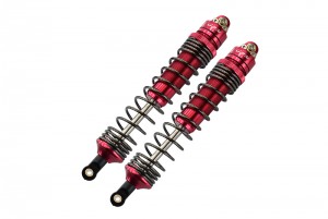 GPM UDR135F ALUMINUM FRONT SPRING DAMPERS (135MM) 1/7 UNLIMITED DESERT RACER PRO-SCALE 4X4-85076-4 - Red - UDR135F-R-BEBK