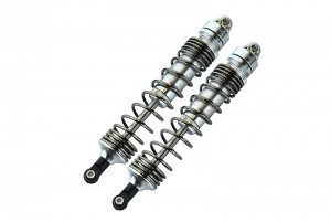 GPM UDR135F ALUMINUM FRONT SPRING DAMPERS (135MM) 1/7 UNLIMITED DESERT RACER PRO-SCALE 4X4-85076-4 - Silver - UDR135F-S-BEBK