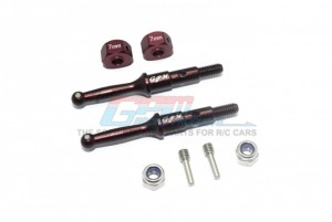 ALUMINUM LOWER GEAR COVER 1/8 T3-01 DANCING RIDER-57405 - T3023R/7MM-BR