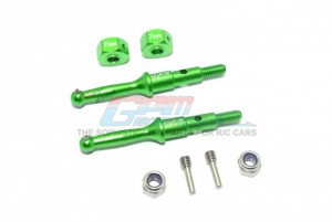 ALUMINUM LOWER GEAR COVER 1/8 T3-01 DANCING RIDER-57405 - Green - T3023R/7MM-G