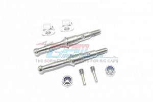 STAINLESS STEEL REAR WHEEL SHAFT W. ALUMINUM HEX ADAPTER (7MM) 1/8 T3-01 DANCING RIDER-57405 - T3023SR/7MM-S